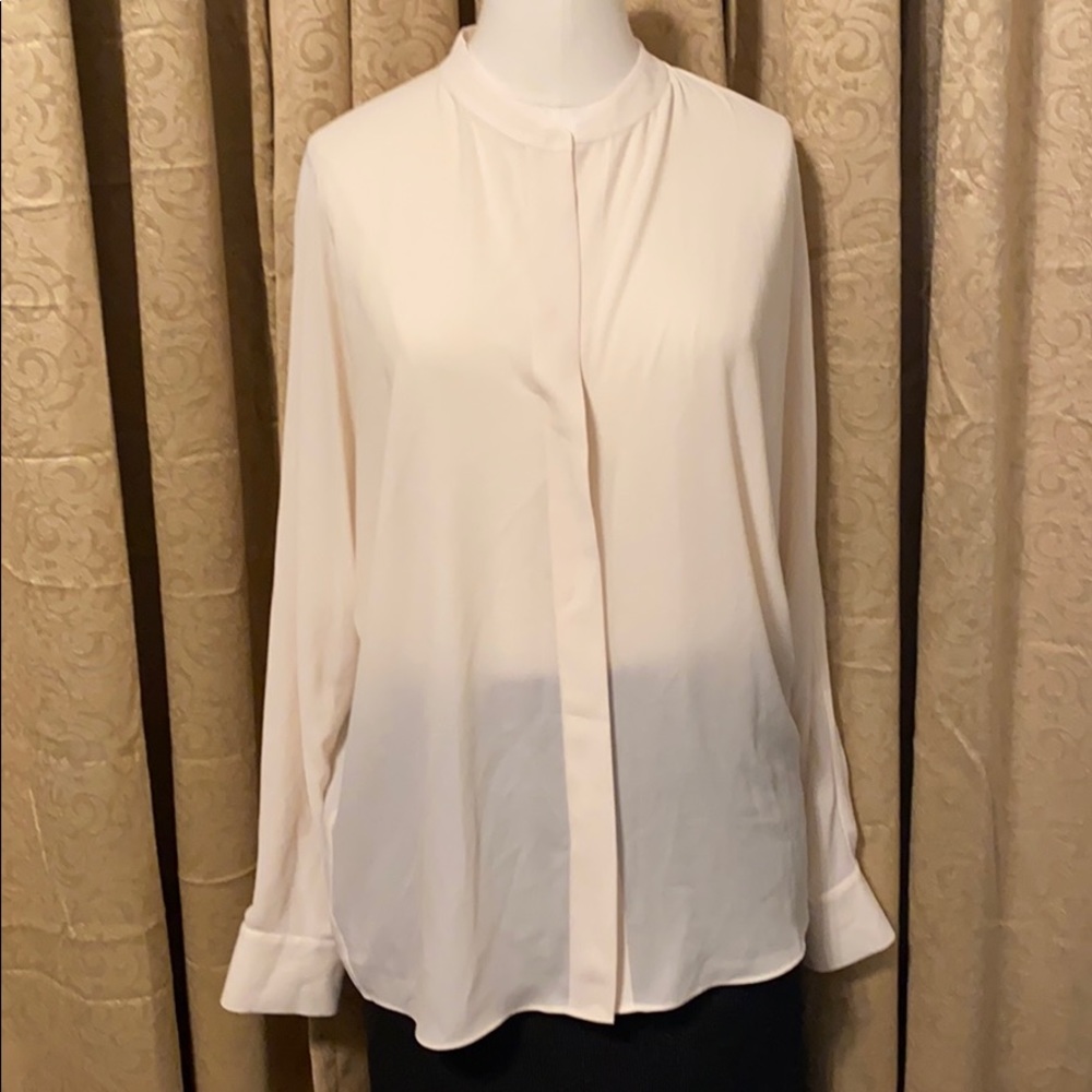 NWT Vince Split Back top